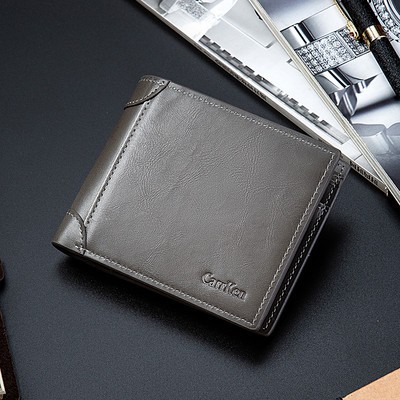 Jauna modeļa vīriešu ādas maciņš trīs krāsās