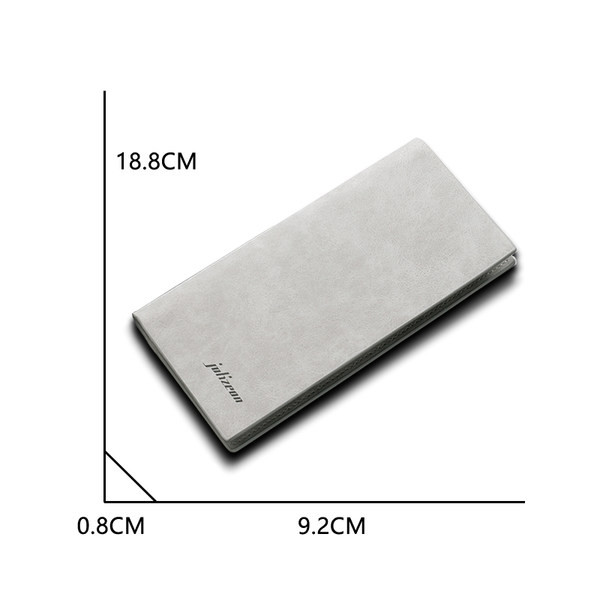 Vīriešu maks no eko ādas ar metāla aizdari