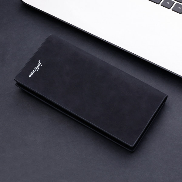 Vīriešu maks no eko ādas ar metāla aizdari