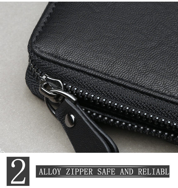 Ikdienas vīriešu maks no mākslīgās ādas vairākās krāsās