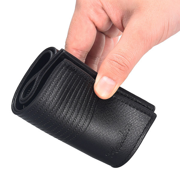 Ādas maks divās krāsās - vīriešiem