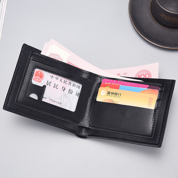 Ādas maks divās krāsās - vīriešiem