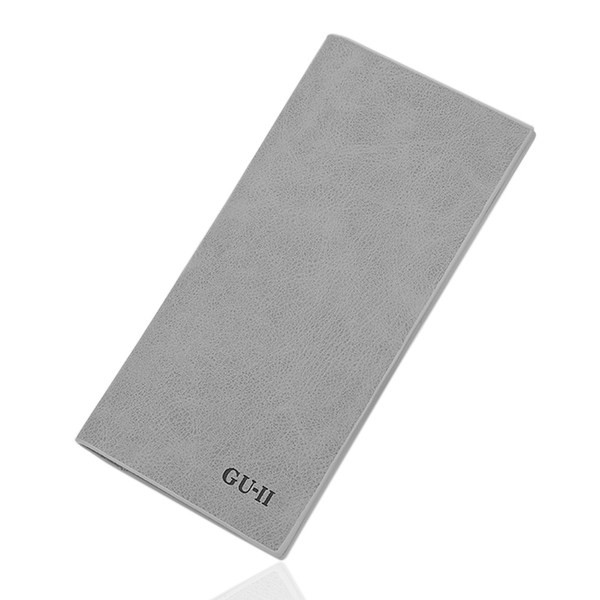 Plāns vīriešu maks no eko ādas - divi modeļi