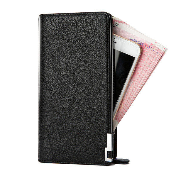 Meeste rahakott lahtritega raha ja kaartide jaoks