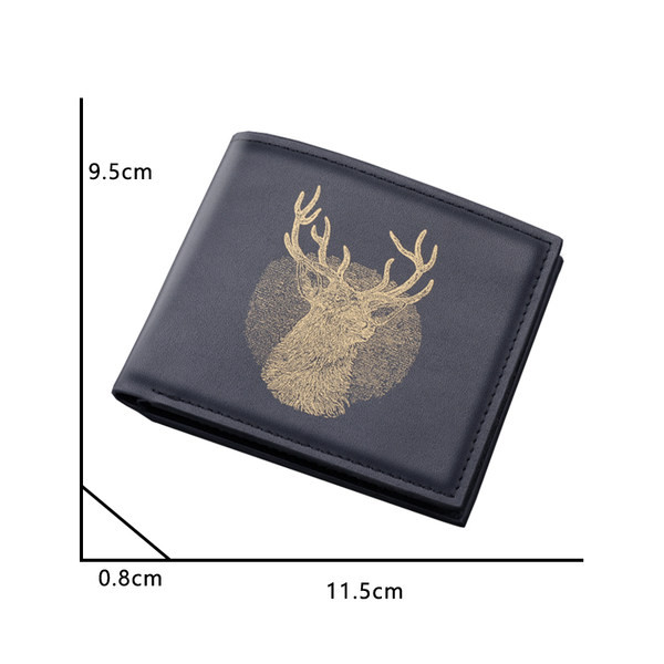 Vīriešu eko ādas maks ar aplikāciju