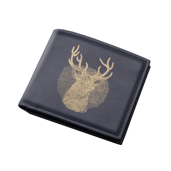 Vīriešu eko ādas maks ar aplikāciju