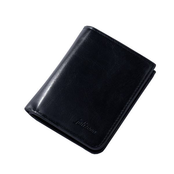 Mazs ādas maciņš ar pogas aizdari