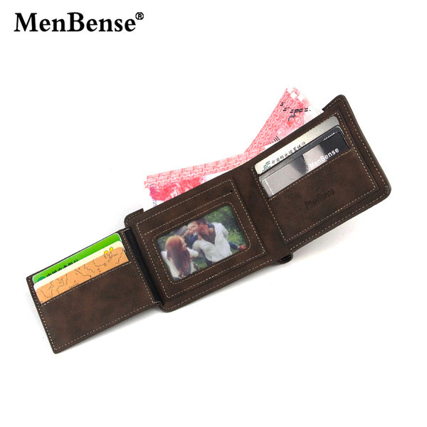 Vīriešu ādas maks no eko ādas ar nodalījumiem kartēm un banknotēm