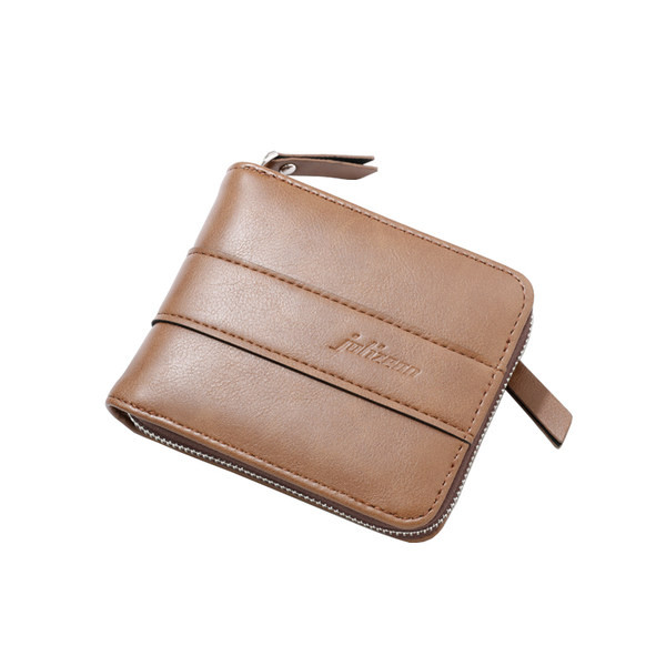 Nahast meeste rahakott luku ja taskuga