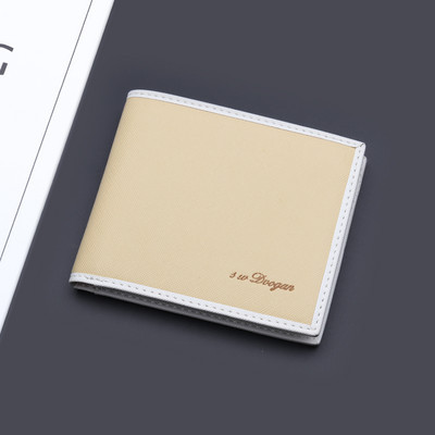 Vīriešu ikdienas maciņš ar eko ādas uzrakstu