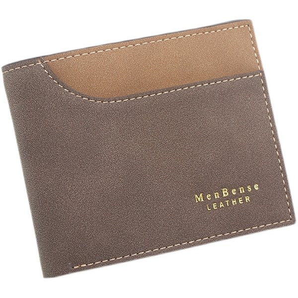 Jauna modeļa vīriešu maks no eko ādas melnā un brūnā krāsā