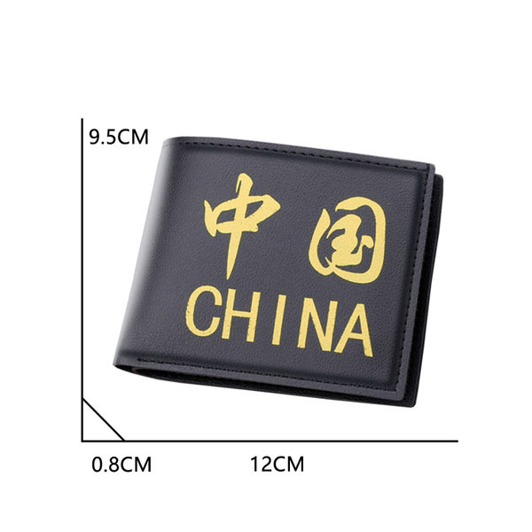 Vīriešu maks no eko ādas ar uzrakstu - divi modeļi