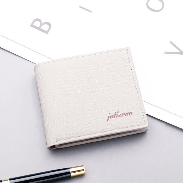 Vīriešu maks no eko ādas ar uzrakstu