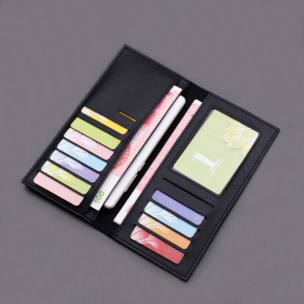 Férfi műbőr pénztárca felirattal