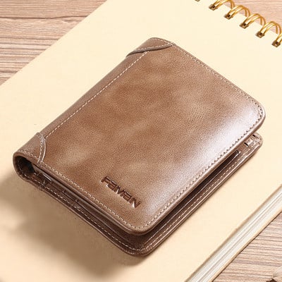 Uue mudeli kunstnahast mitme lahtriga meeste rahakott