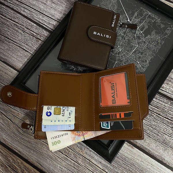 Új modell férfi pénztárca feliratokkal