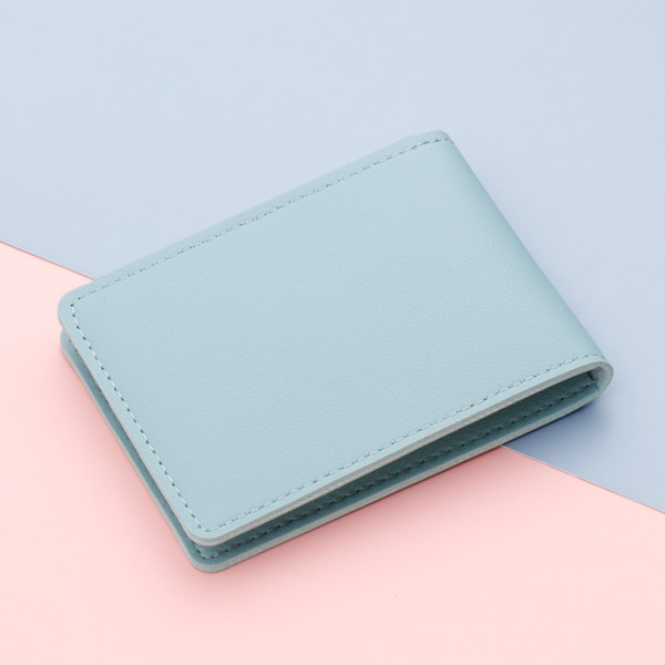 Napi bőr pénztárca felirattal - férfiaknak és nőknek