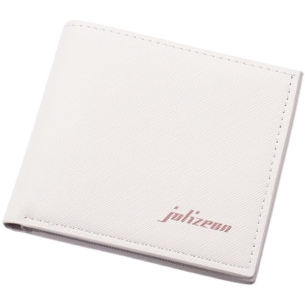 Vīriešu ādas maks ar uzrakstu - divu krāsu