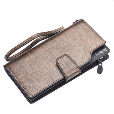 Ανδρικό επαγγελματικό πορτοφόλι με μεταλλικό φερμουάρ και λαβή