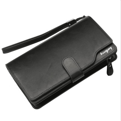 Ανδρικό επαγγελματικό πορτοφόλι με μεταλλικό φερμουάρ και λαβή