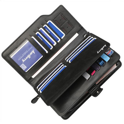 Ανδρικό επαγγελματικό πορτοφόλι με μεταλλικό φερμουάρ και λαβή