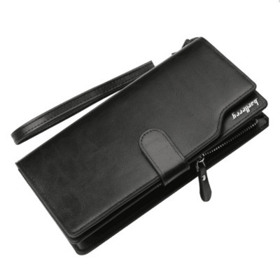Ανδρικό επαγγελματικό πορτοφόλι με μεταλλικό φερμουάρ και λαβή