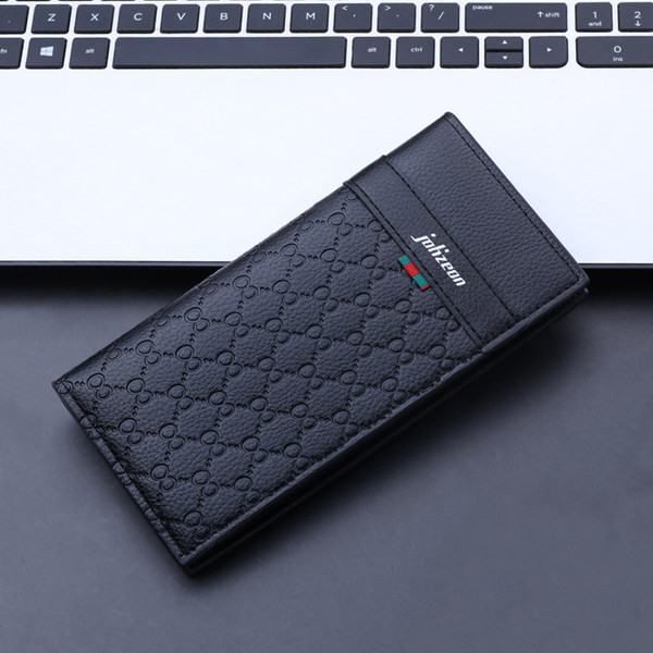 Hosszú modell férfi bőr pénztárca rekesszel személyes iratok tárolására