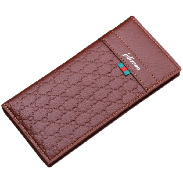 Hosszú modell férfi bőr pénztárca rekesszel személyes iratok tárolására