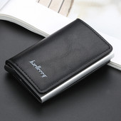 Jauna modeļa vīriešu maks no eko ādas piemērots kredītkartēm