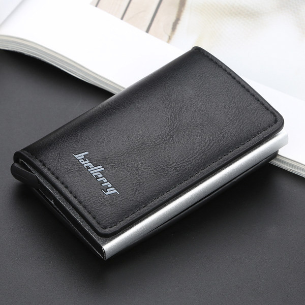 Jauna modeļa vīriešu maks no eko ādas piemērots kredītkartēm