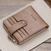 Jauna modeļa vīriešu maks no mākslīgās ādas ar kredītkaršu nodalījumiem