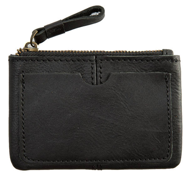 Mini ādas somiņa monētām un kartēm