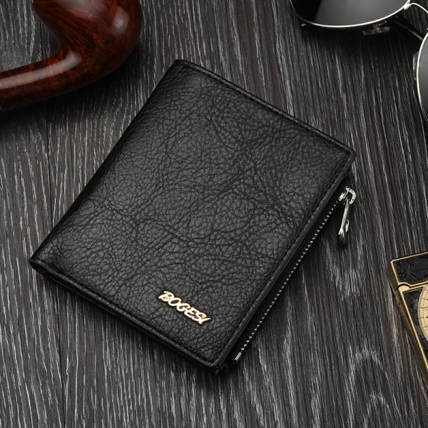 Jauna modeļa maciņš no eko ādas ar metāla elementu un rāvējslēdzēju