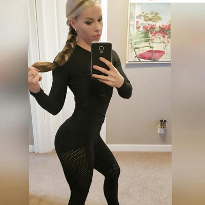 Női sport leggings magas derékkal - többféle modell