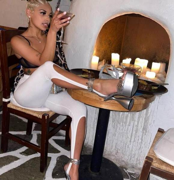 Μοντέρνα γυναικεία κολάν με ελαστική ταινία 