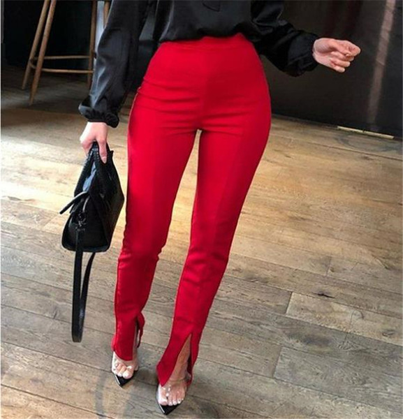 Moderni sieviešu legingi ar šķēlumiem