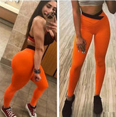 Női sport leggings magas derékkal