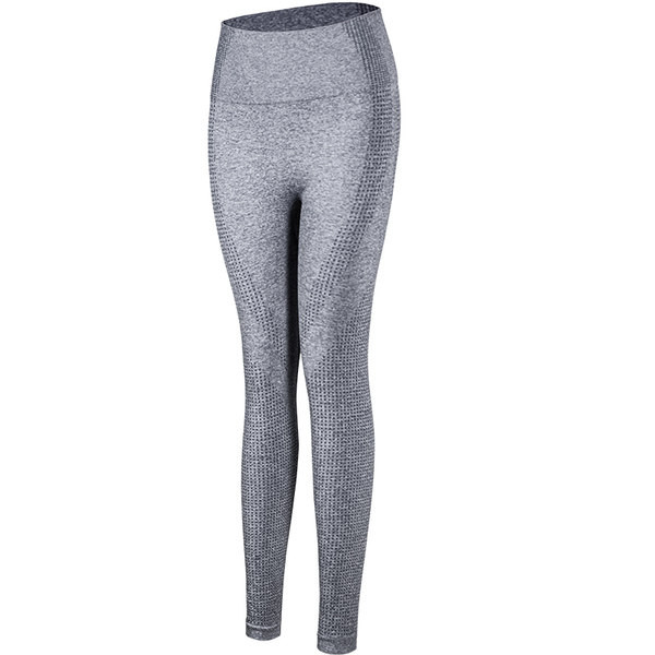 Vienkrāsaini sieviešu legingi no ātri žūstoša auduma ar augstu vidukli