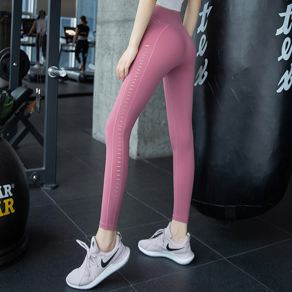 Sporta sieviešu elastīgie legingi ar augstu vidukli