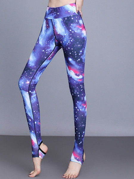 Sieviešu sporta legingi ar augstu vidukli