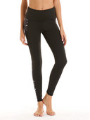 Sieviešu sporta legingi ar augstu vidukli - pieguļošs modelis