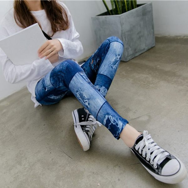 Дамски ежедневен клин с висока талия 