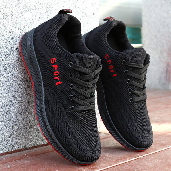 Vīriešu elpojošas kedas ar mežģīnēm un izšūtu uzrakstu