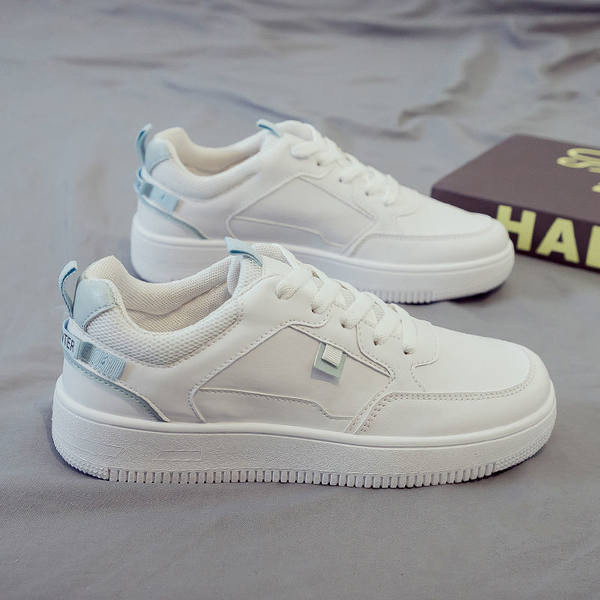 Vīriešu kedas no eko ādas ar krāsainām saitēm un uzrakstu