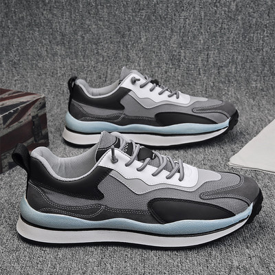 Öko velúrból készült férfi őszi tornacipő