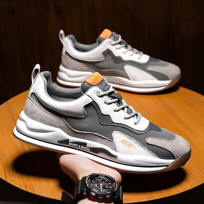 Öko velúrból készült férfi őszi tornacipő