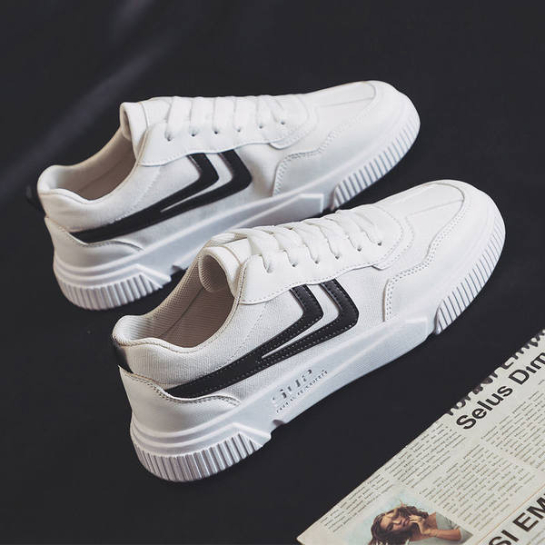 Jauns vīriešu ikdienas kedu modelis no eko ādas ar šņorēm