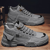 Jauns augsto kedu modelis ar šņorēm - trīs krāsas vīriešiem