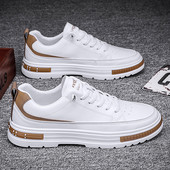 Jauns vīriešu ādas kedu modelis ar šņorēm