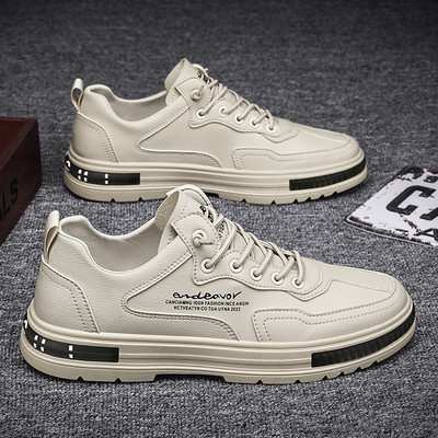 Jauns vīriešu ādas kedu modelis ar šņorēm